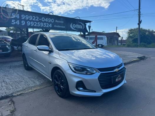 CHEVROLET - ONIX 1.0PREMIER II PLUS 12V TURBO FLEX 4P AUTOMÁTICO - 2020/2021 - PRATA - R$ 87.900,00