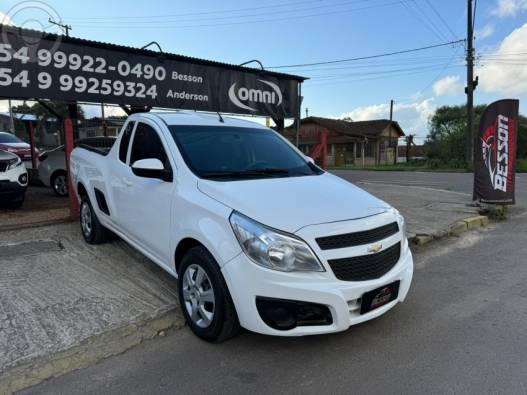 CHEVROLET - MONTANA 1.4 MPFI LS CS 8V FLEX 2P MANUAL - 2014/2015 - BRANCA - R$ 47.500,00