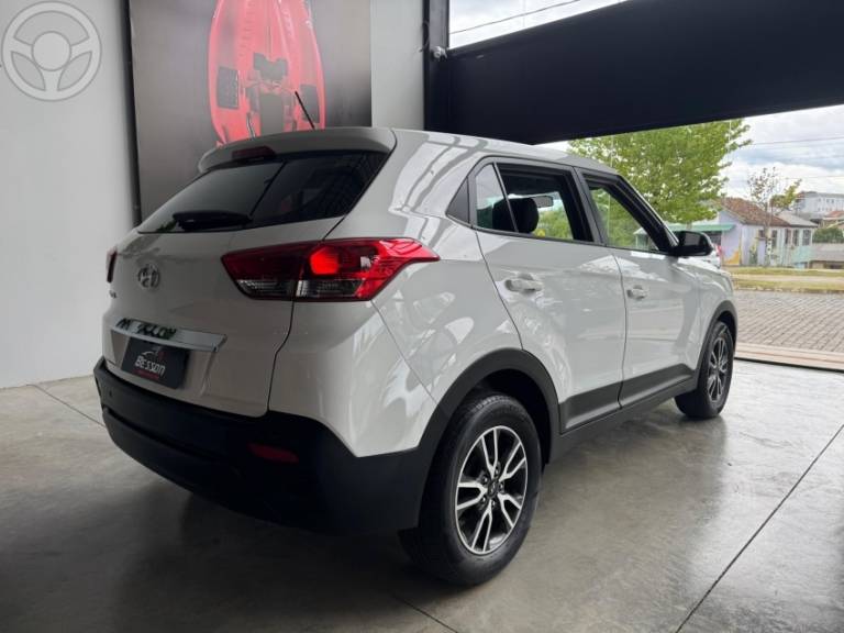 HYUNDAI - CRETA 1.6 16V ATTITUDE FLEX AUTOMÁTICO - 2019/2019 - BRANCA - R$ 91.900,00