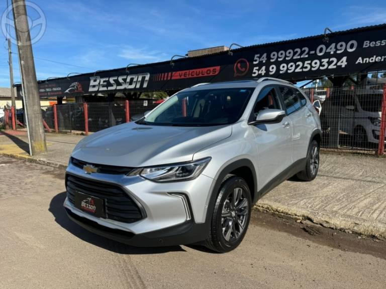 CHEVROLET - TRACKER 1.2 12V PREMIER TURBO FLEX 4P AUTOMÁTICO - 2021/2021 - PRATA - R$ 119.900,00