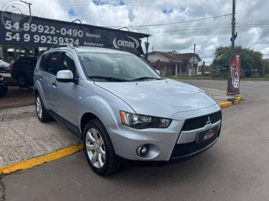 MITSUBISHI - OUTLANDER 2.0 16V 4P AUTOMÁTICO - 2011/2012 - PRATA - R$ 61.900,00