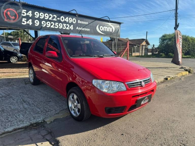 FIAT - PALIO 1.0 MPI FIRE ECONOMY 8V FLEX 4P MANUAL - 2014/2015 - VERMELHA - R$ 34.900,00