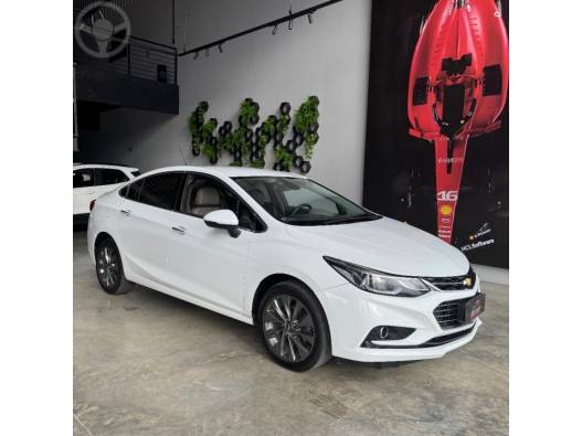 CHEVROLET - CRUZE 1.4 TURBO LTZ 16V FLEX 4P AUTOMÁTICO - 2017/2018 - BRANCA - R$ 94.900,00