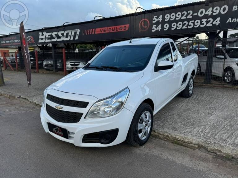 CHEVROLET - MONTANA 1.4 MPFI LS CS 8V FLEX 2P MANUAL - 2014/2015 - BRANCA - R$ 47.500,00